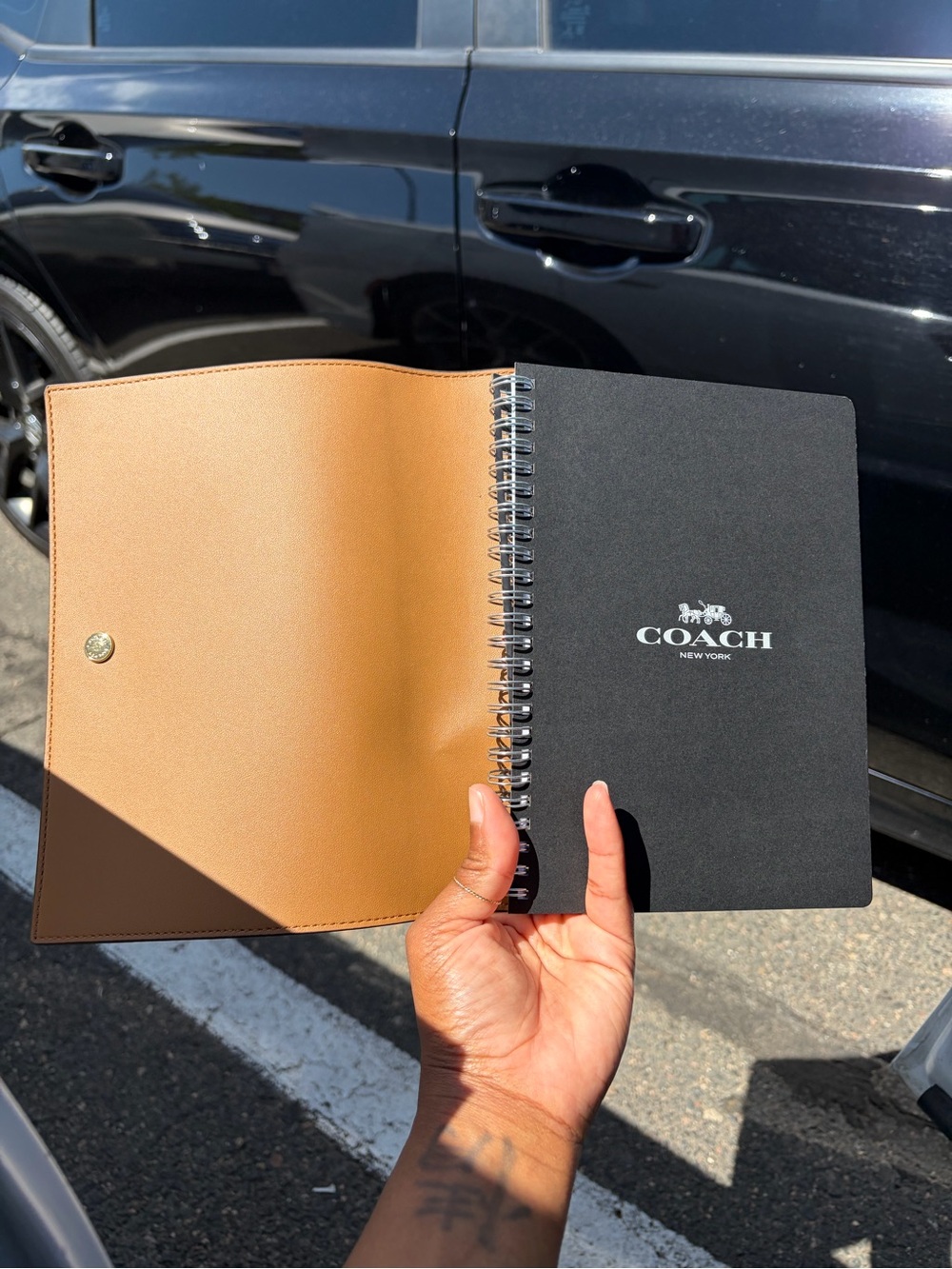 Coach Pink Floral Notebook/Planner - Picture 5 of 5